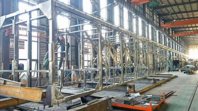 Steel Structure Fabrication Workshop