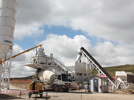 Mobile Concrete Batching Plant
