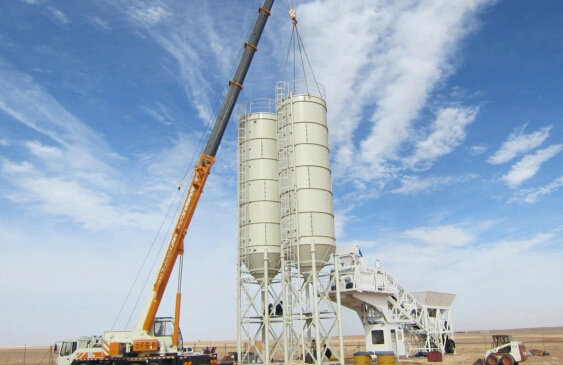 Mobile Concrete Batching Plant
