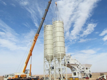 Mobile Concrete Batching Plant