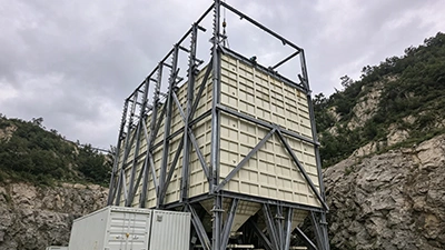 Square silo in Hongkong