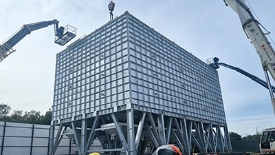 Square silo in Malaysia