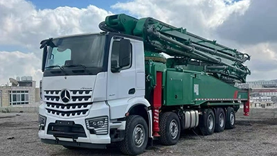 62 m concrete boom pump in Bethlehem