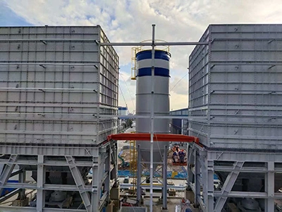2,500 m³ galvanized steel square silo in Singapore
