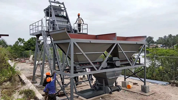 Stationary Concrete Batching Plant