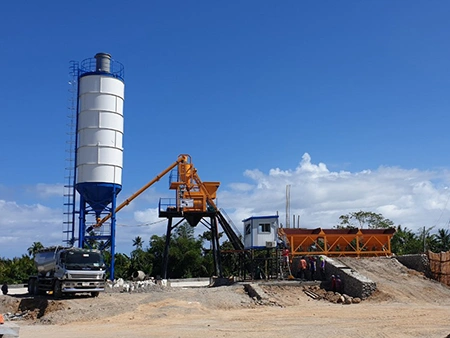 Stationary Concrete Batching Plant
