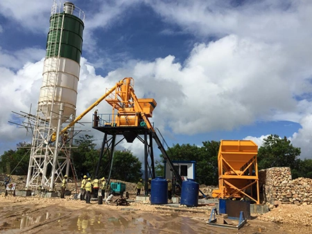Stationary Concrete Batching Plant