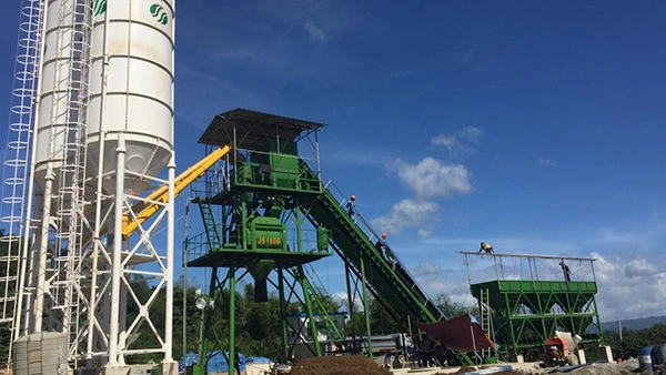 Stationary Concrete Batching Plant