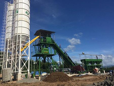 Stationary Concrete Batching Plant