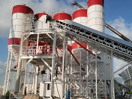 Stationary Concrete Batching Plant