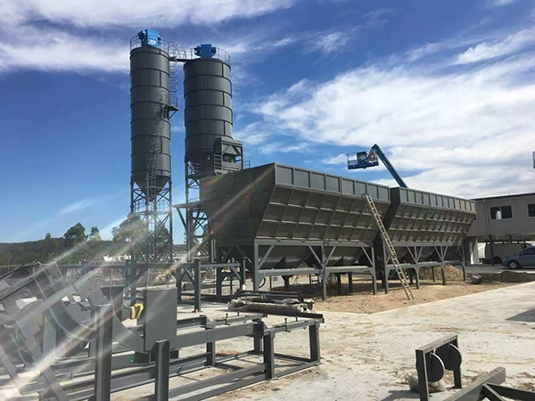 Stationary Concrete Batching Plant