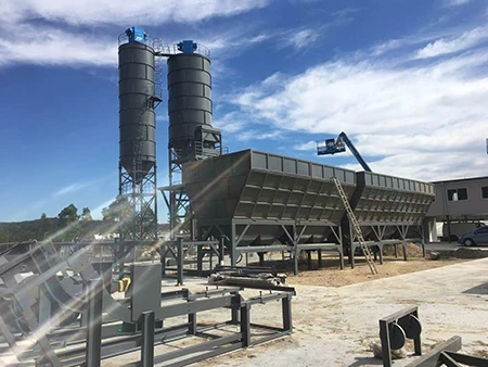 Stationary Concrete Batching Plant